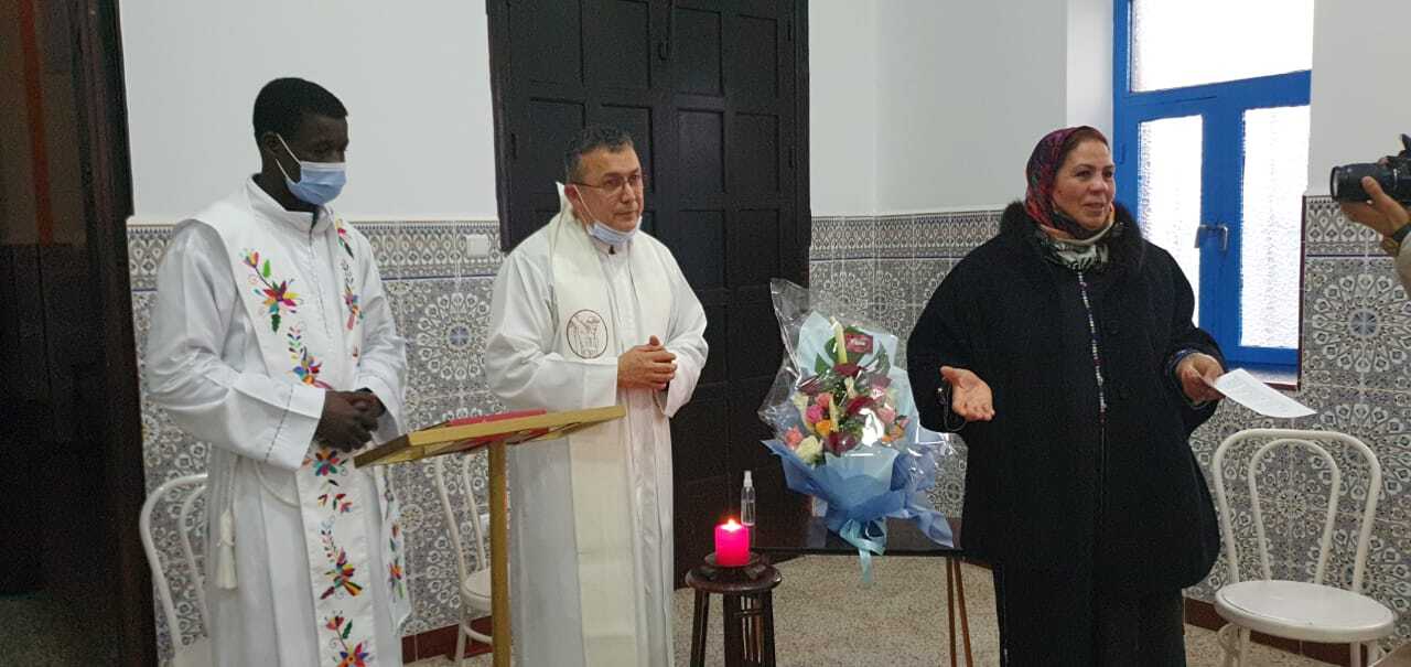 Célébration hommage à Imad Eglise de Mdiq au Maroc 1