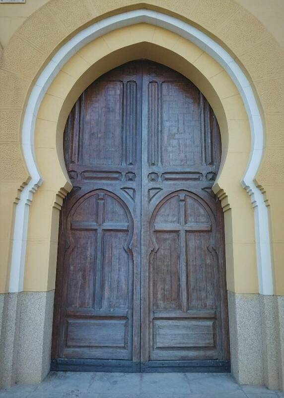 Puerta mudejar de una Iglesia
